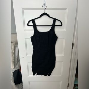 Top shop Black Denim Dress